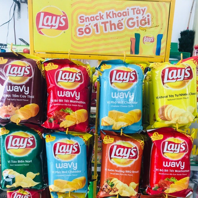 Bánh Snack khoai tây Lay's