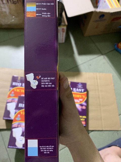 Men Vi Sinh Xử Lý Hầm Cầu Bio Fast