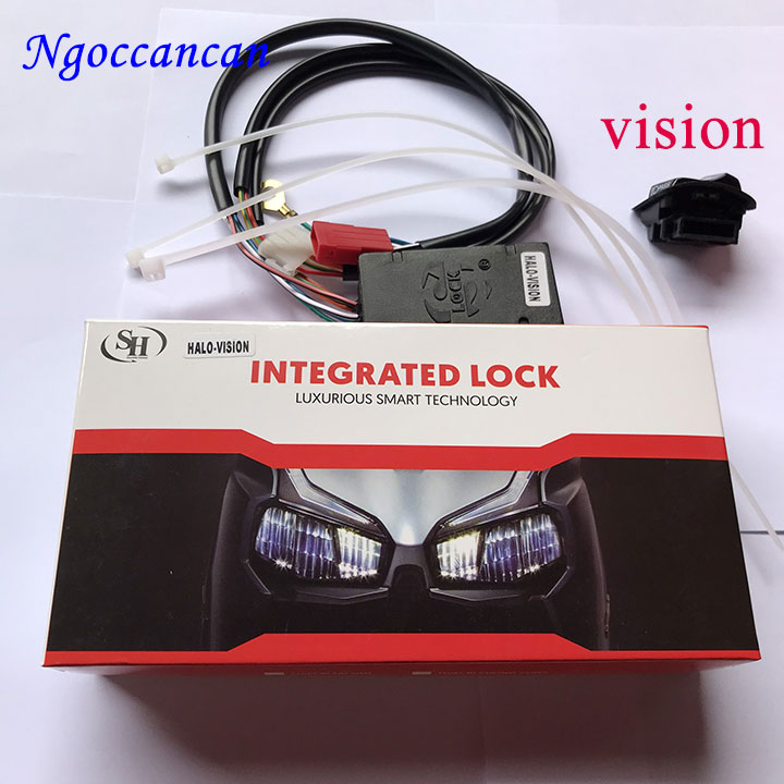 Mạch Tắt Đèn Xe Máy  Vision  Có Công Tắc Passing Nhấp Nháy Đèn Pha