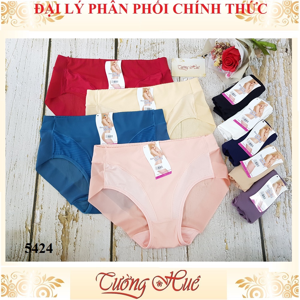 Quần lót nữ beautiful spring 5424 lưng cao ôm bụng màu ngẫu nhiên.