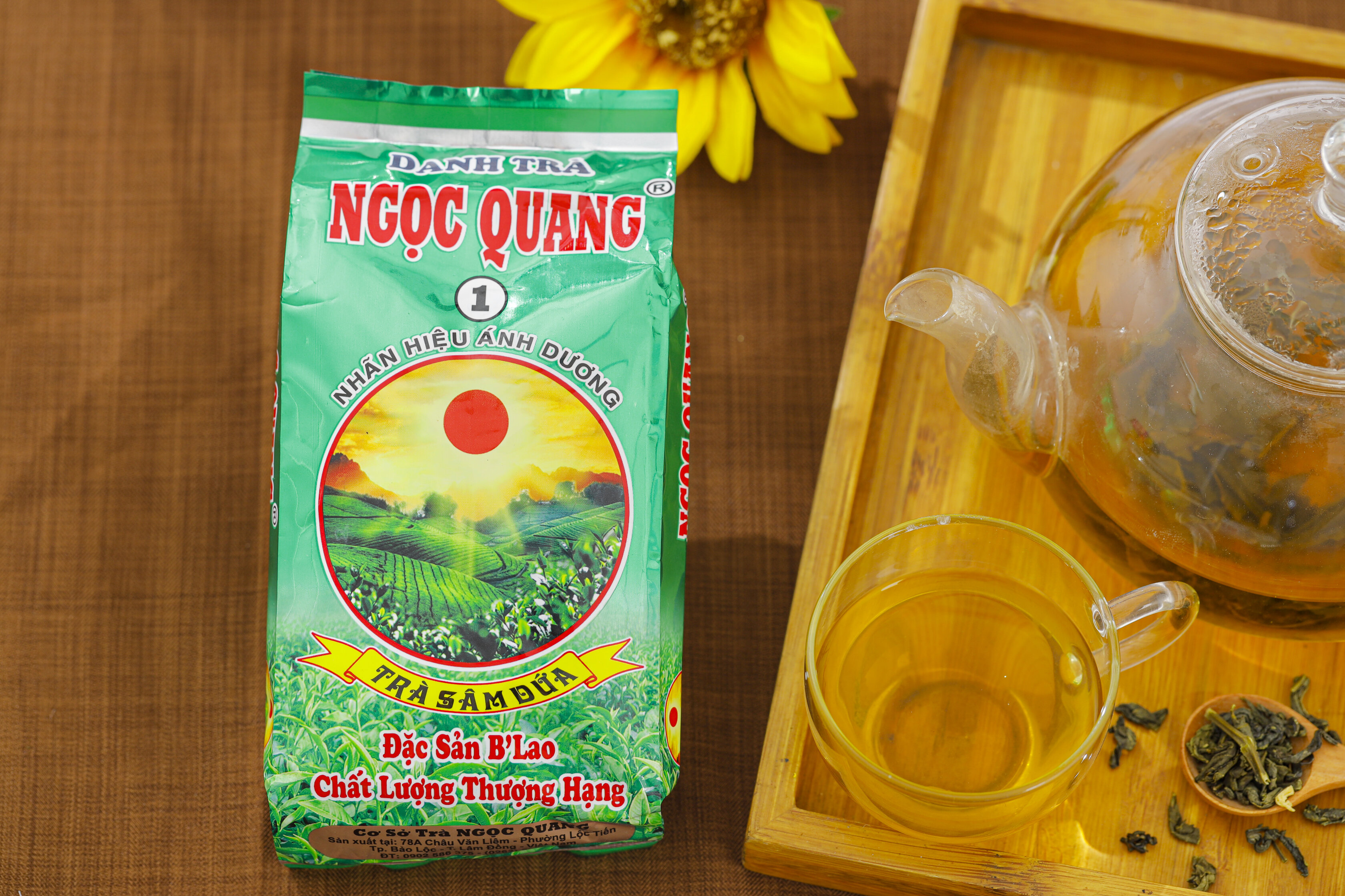 Trà Sâm Dứa Ngọc Quang gói 70g