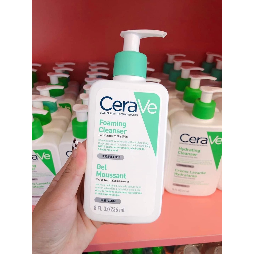 [HÀNG CHÍNH HÃNG] Sữa rửa mặt Cerave nội địa Pháp