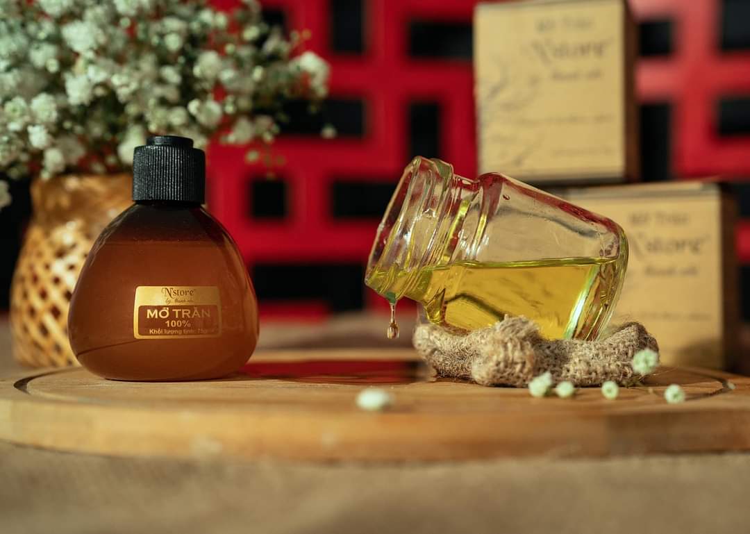 Mỡ trăn nguyên chất Nstore 75g, (mỡ trăn triệt lông, mỡ trăn gia nhiệt)