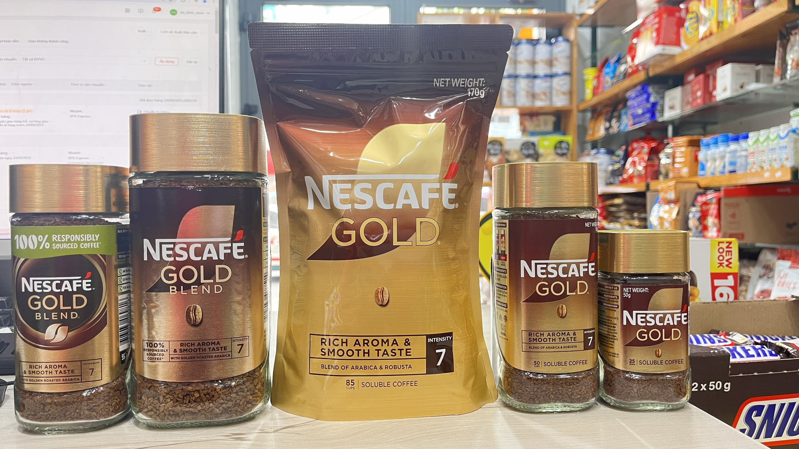 Cà Phê Cao Cấp Nescafe Gold  50g/ 100g/ 170g/ 200g
