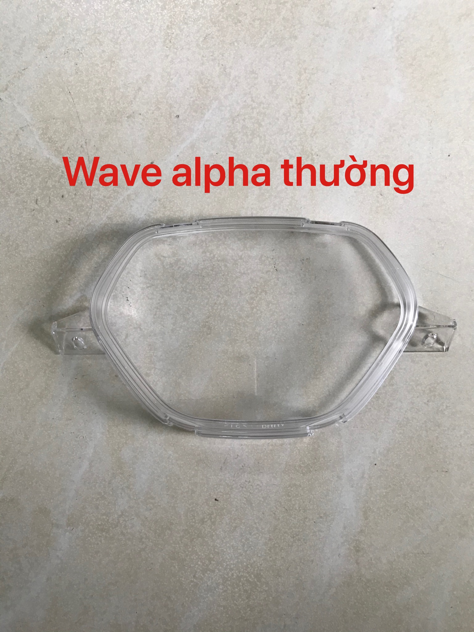 [HCM]Mặt kính đồng hồ wave alpha-Wave nhỏ  ( hàng loại thường )