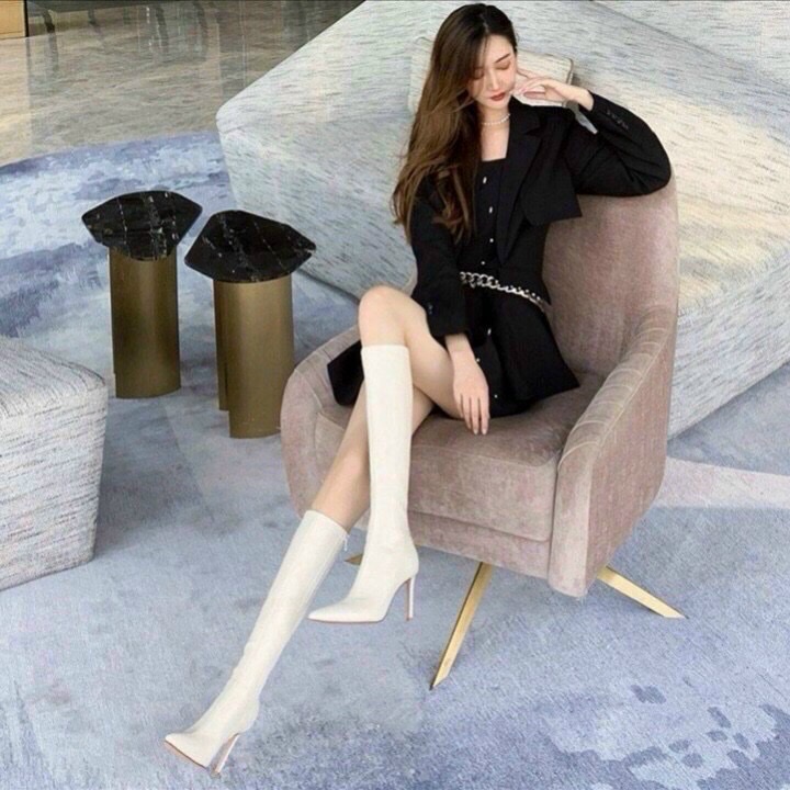 Bốt đùi gót nhọn cao 9cm cực xinh