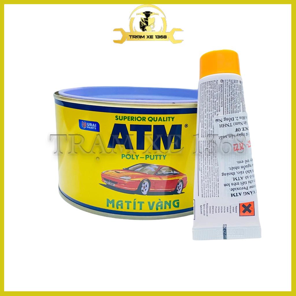 Bột Chét Matit Vàng ATM Lon 1KG (có chiết lẻ 200g)