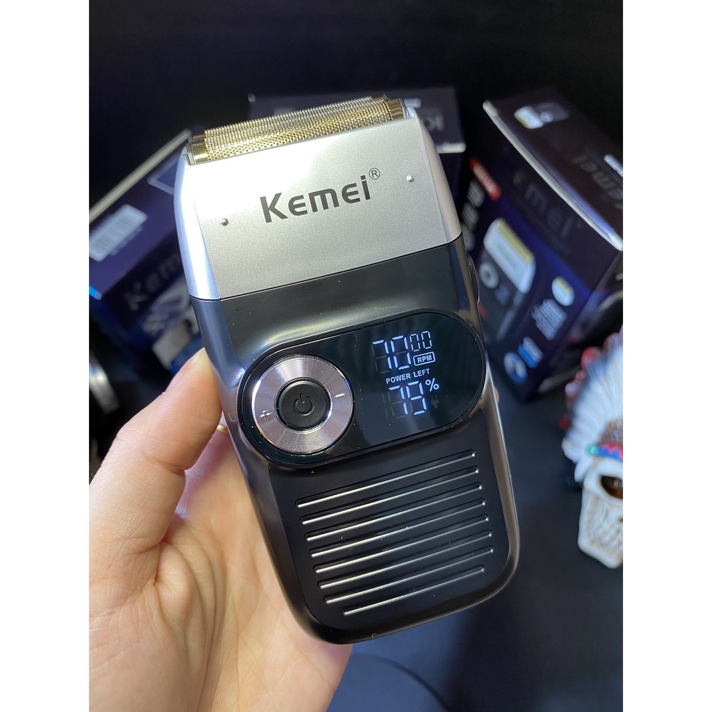 MÁY CẠO RÂU CAO CẤP Kemei 2026 2027
