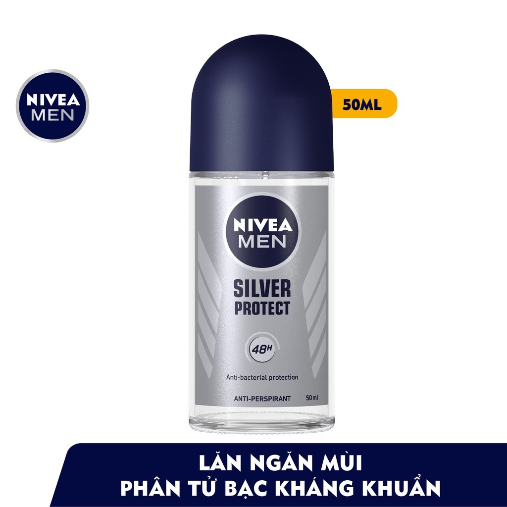 LĂN ngăn mùi NIVEA MEN cho Nam chai 50ml