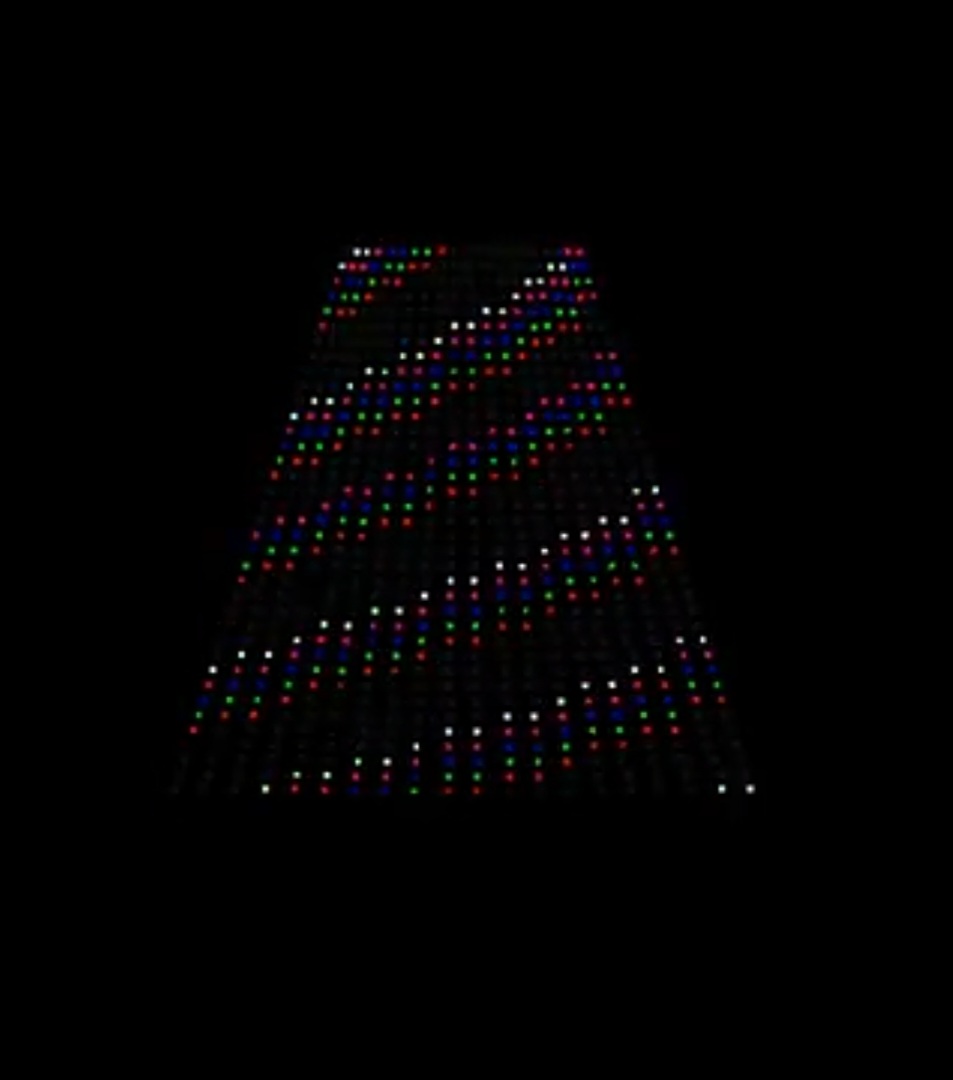 Thong20x37px- Mạch Onefull Lite đã có nạp code cây thông 3D  740 led fullcolor