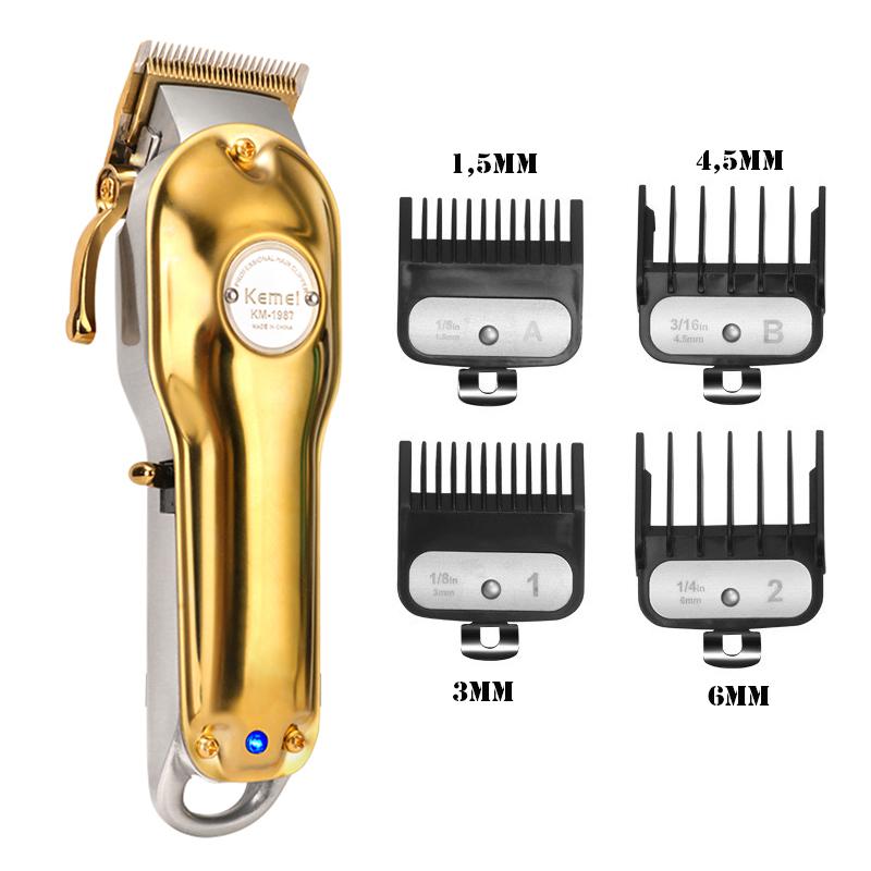 Tông đơ cắt tóc cao cấp Kemei KM-1987