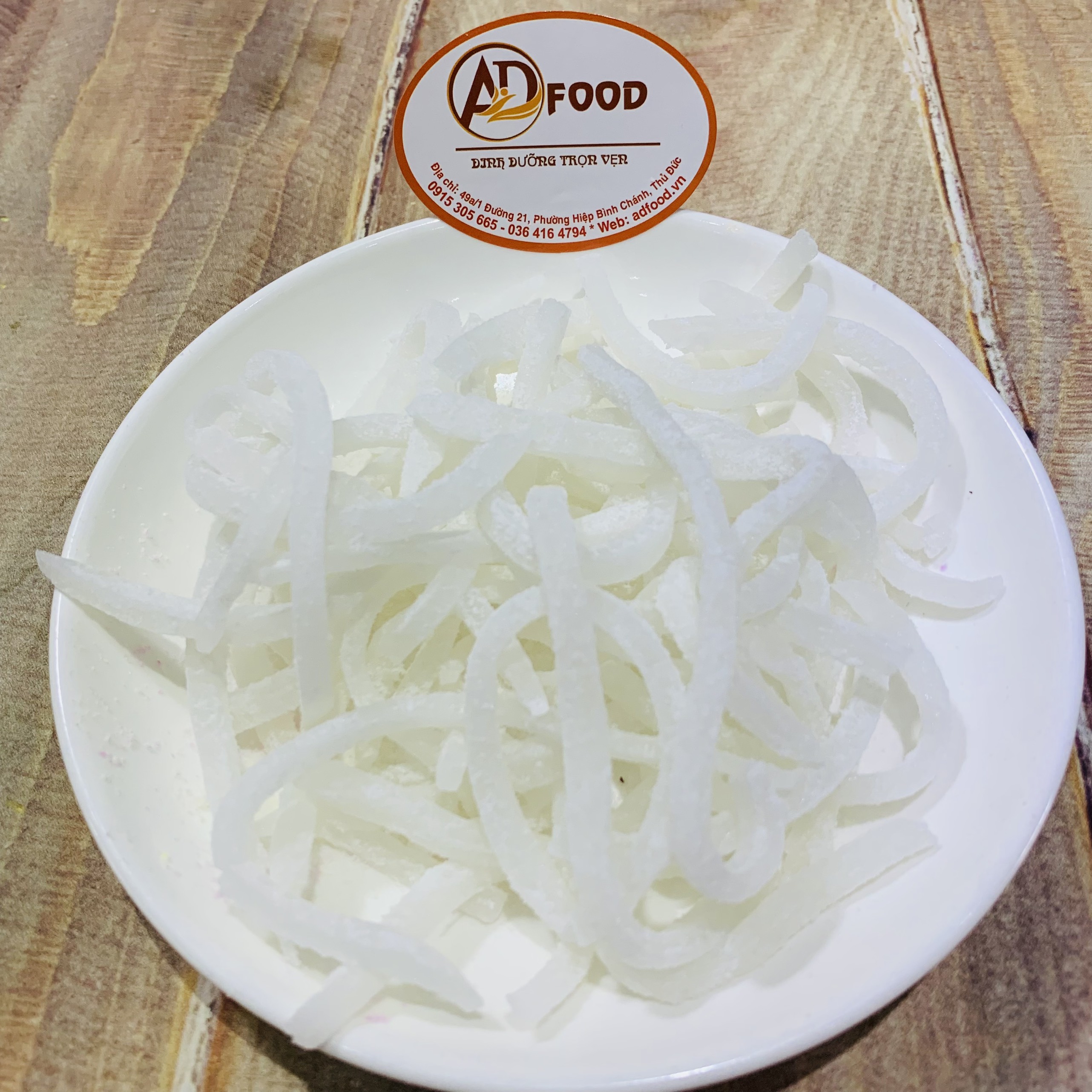 1kg Mứt dừa trắng hàng loại ngon