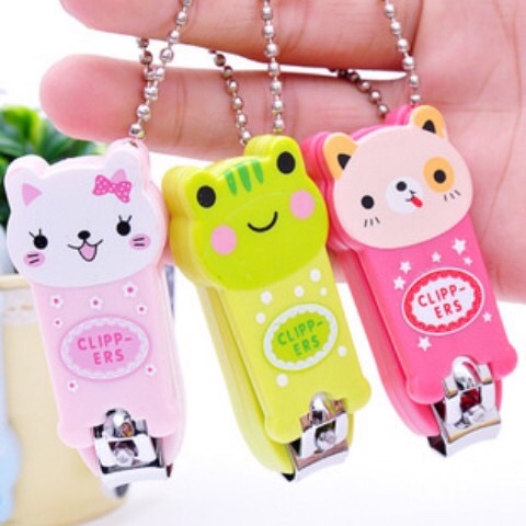 Bấm móng tay hình thú siêu cute dễ thương