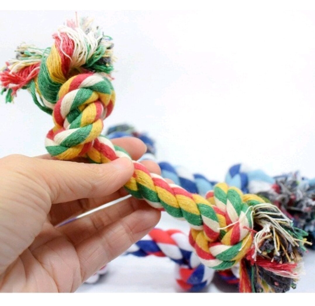 Đồ chơi dây thừng cho chó mèo (màu ngẫu nhiên)