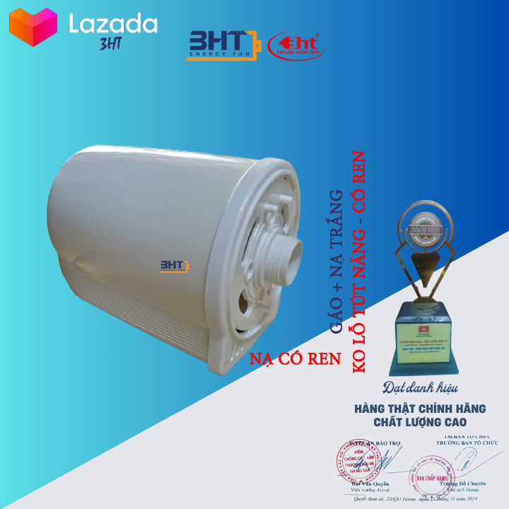 Bộ Gáo Quạt Không Răng Đen B4 - SENKO CÓ RĂNG