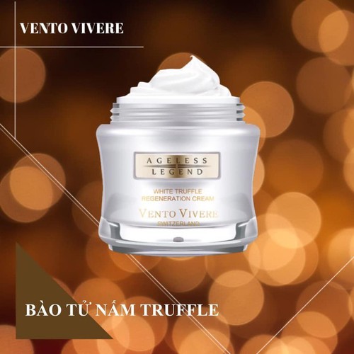 [Hoàn Tiền 8%]Kem Vento White Truffle Regeneration Cream Thụy Sĩ Phục Hồi Tái Tạo Da Từ Nấm Trắng
