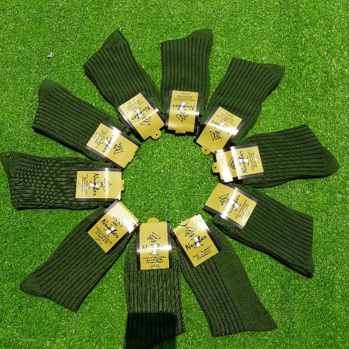 Vớ chân xanh rêu 5 đôi vớ CA vớ QĐ cao cấp