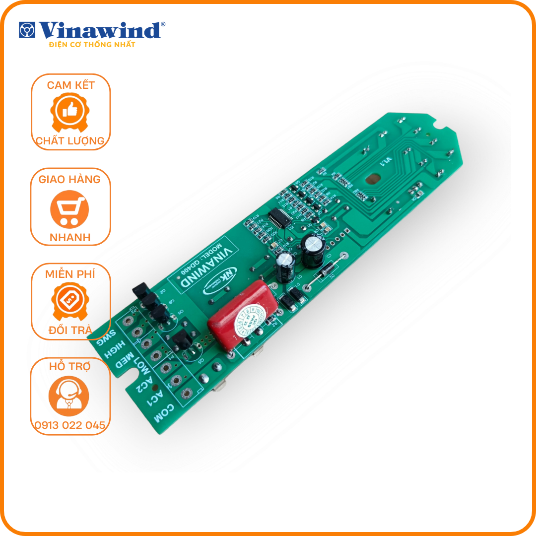 Mạch quạt Điện cơ thống nhất - Vinawind
