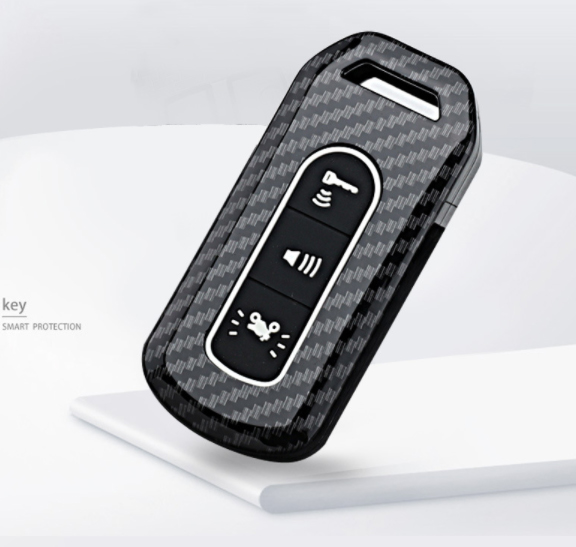 Bọc Chìa Khóa Smartkey SH, SH MODE Ốp Carbon 3 Nút Hon 14