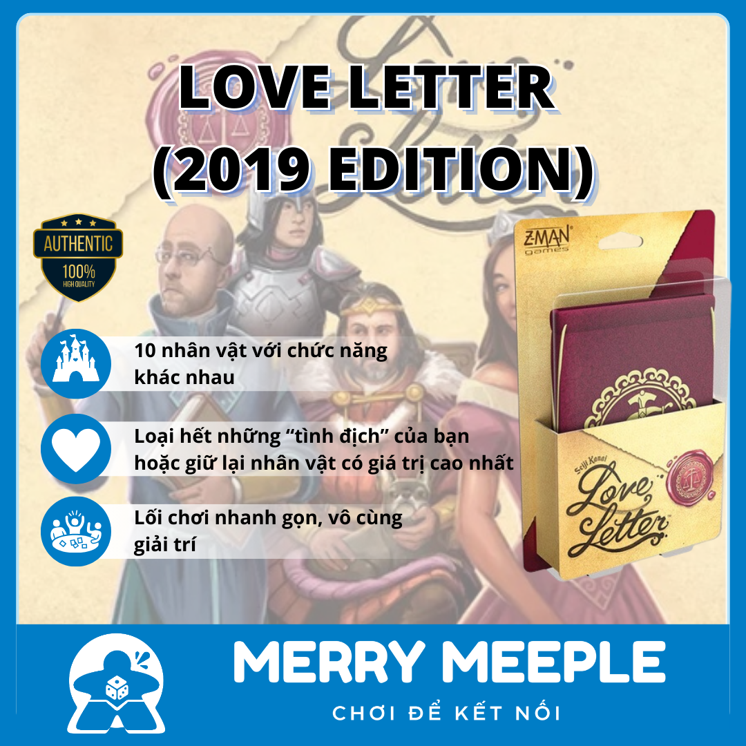 [US] Love Letter (2019 Edition) - Trò Chơi Board Game