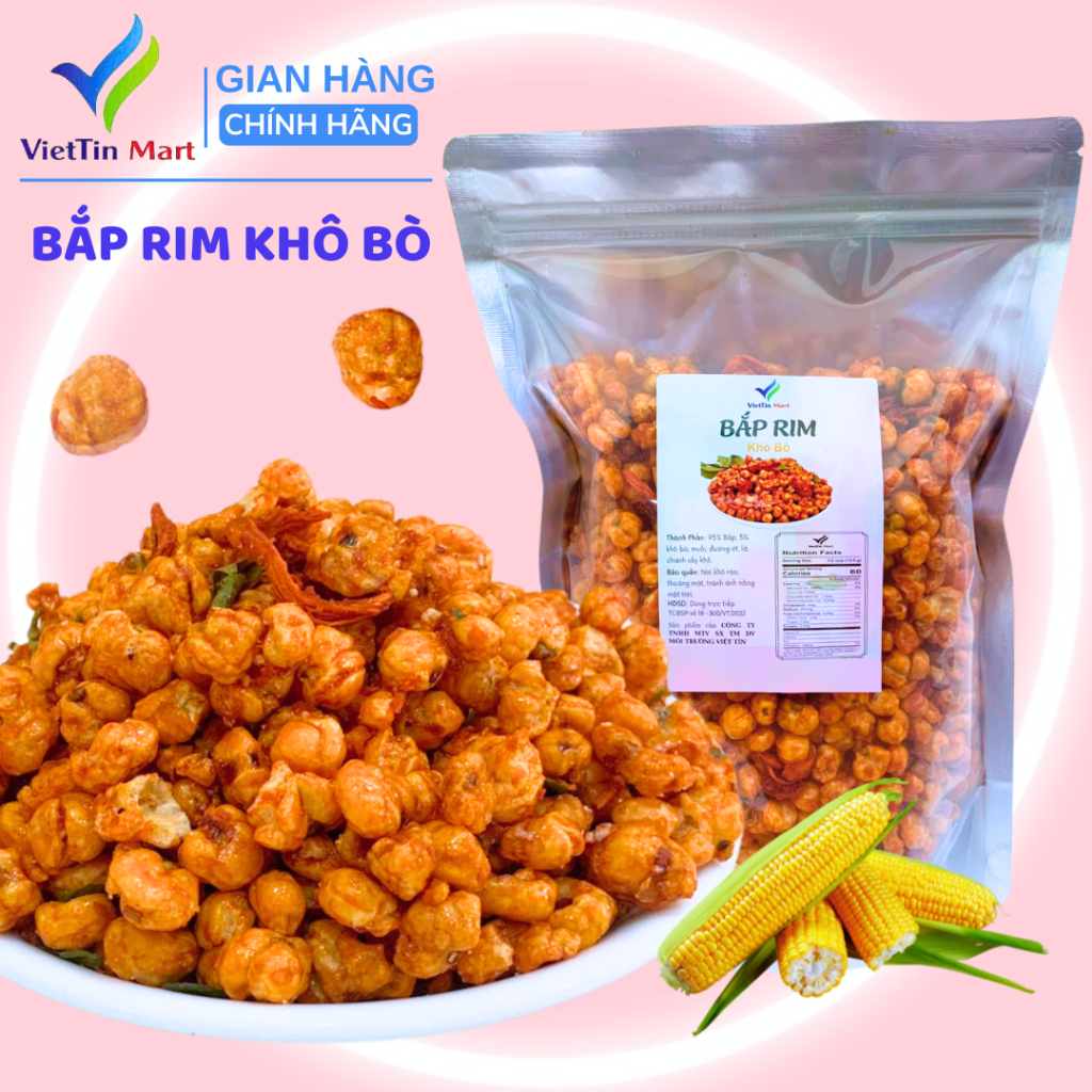 500g  Bắp Rim Nhiều Khô Bò