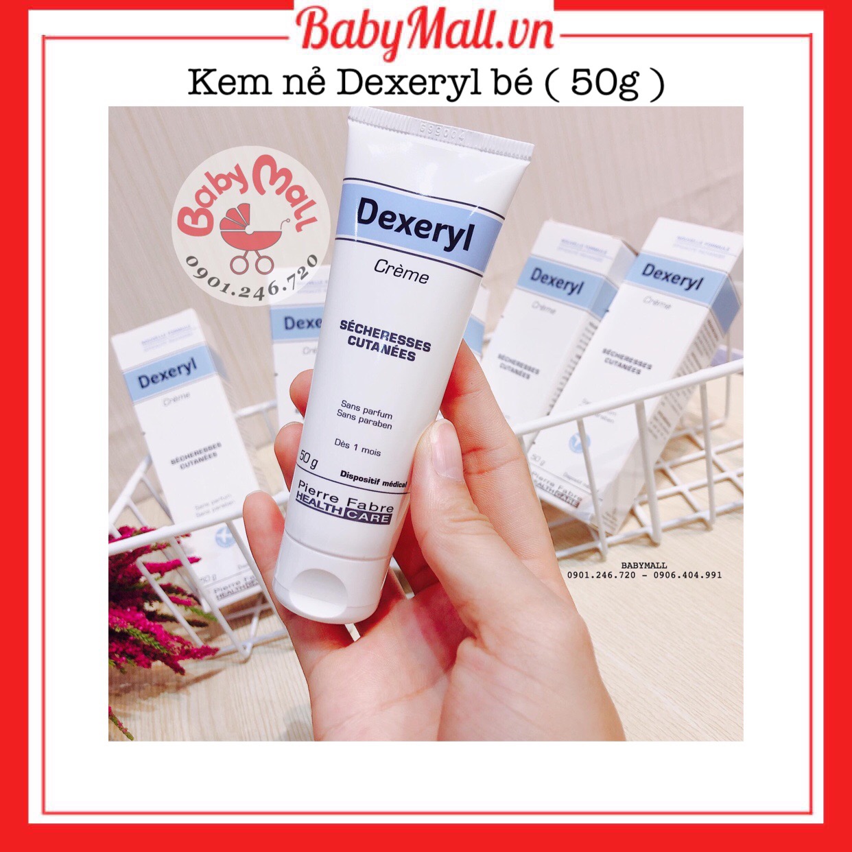 Kem nẻ Dexeryl bé Babymall.vn