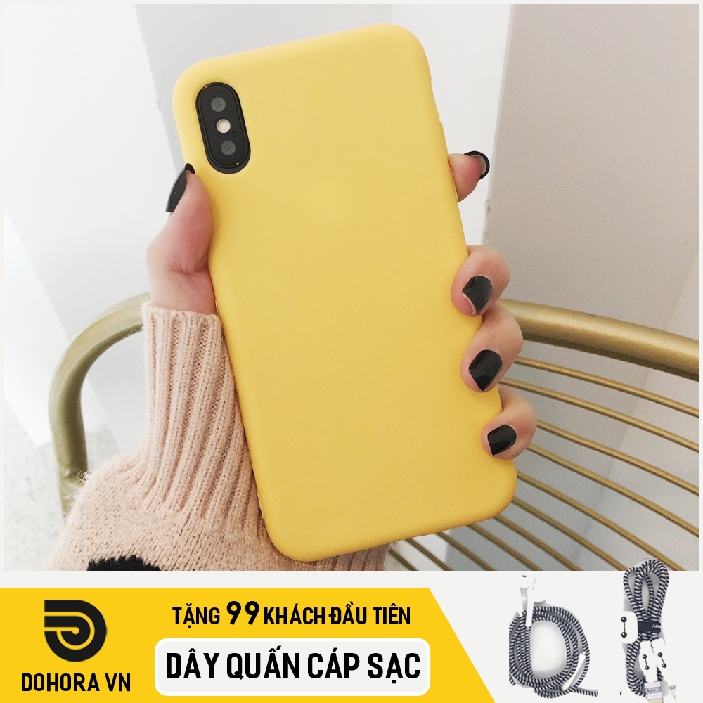 Ốp lưng Iphone chất silicone trơn mờ, dẻo CAKO1, chống bụi bẩn, chống sốc, chống va đập dành cho 5/5s/6/6plus/6s/6s plus/7/7plus/7s/7s plus/8/8plus/x/xs/xs mas/11/11 pro/11 pro max