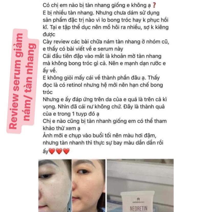 [GIẢM 5% ĐƠN 129K]Serum Neoretin Discrom Control Booster