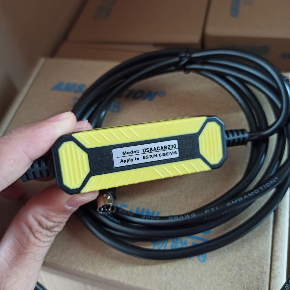 Programming cable for Delta PLC. Cáp nạp chương trình PLC Delta USBACAB230