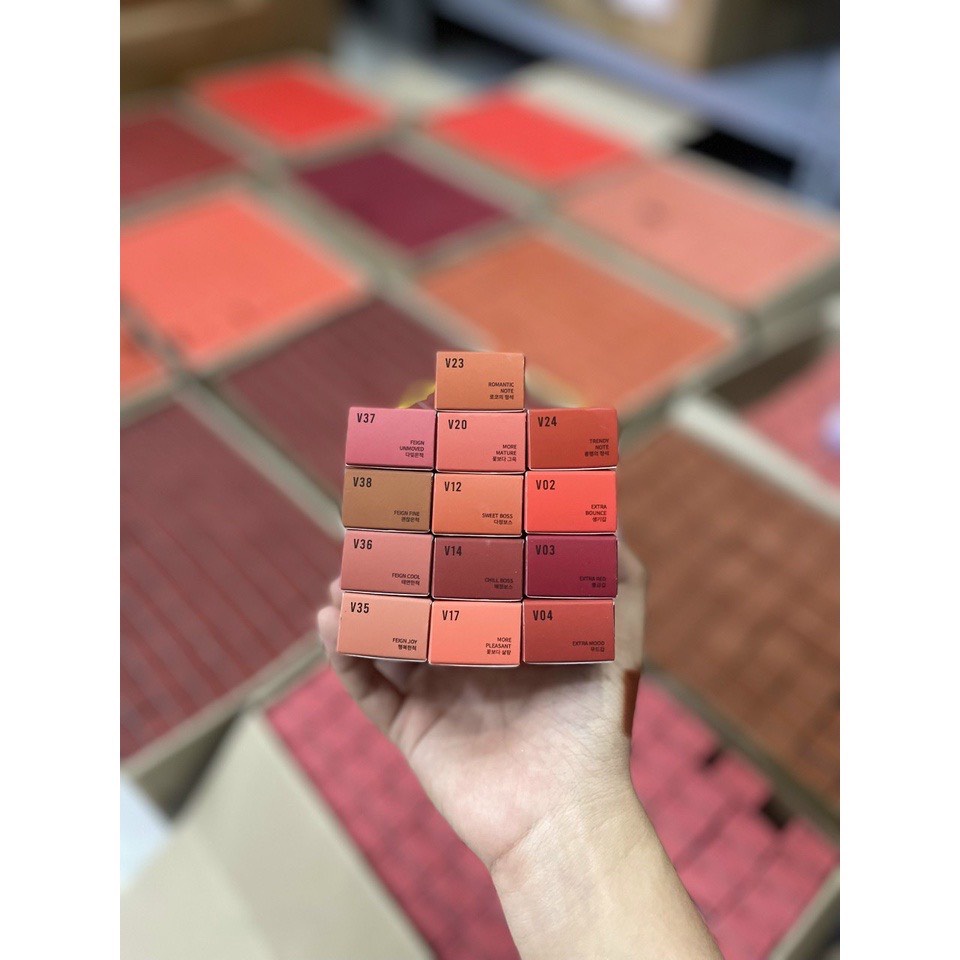 Son kem lì bbia last velvet lip tint vegan màu v2 v12 v25 v36 v38 v39