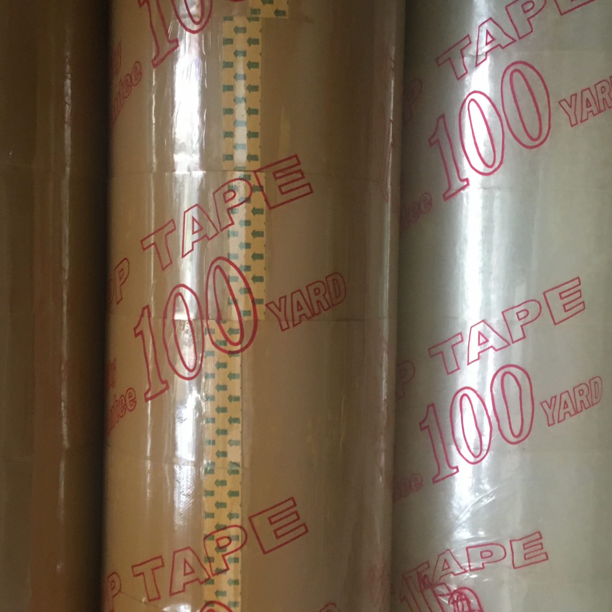 [HCM]Băng keo trong băng keo đục 100ya (6cuộn-12kg)
