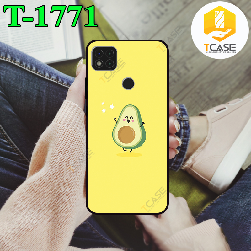 Ốp lưng Tcase dành cho  Xiaomi Redmi 9C in hình trái bơ