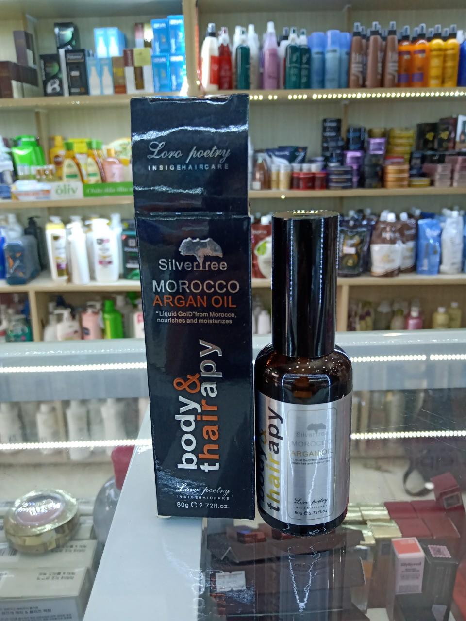 Tinh dầu body Morocco Argan dưỡng tóc mềm mượt 80ml