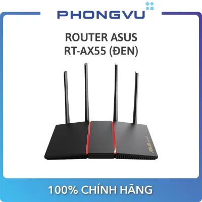 Router Asus RT-AX55 (Đen)