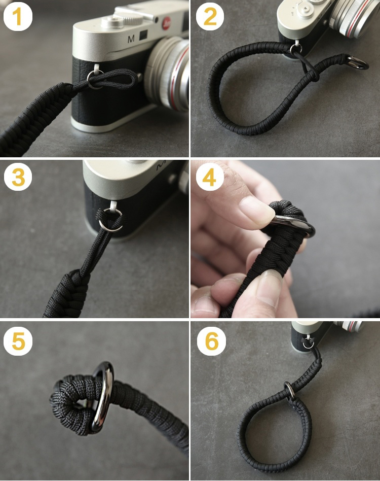Dây Đeo Tay hand Strap Dây Dù Paracord Đan