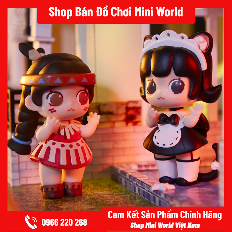 Mô Hình Mini World Hello Hộp Bí Ẩn [Gửi 1 Hộp Ngẫu Nhiên]