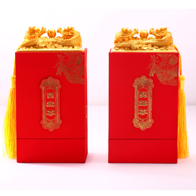 hộp trà long ấn ( HỘP TRÀ LONG PHỤNG )
