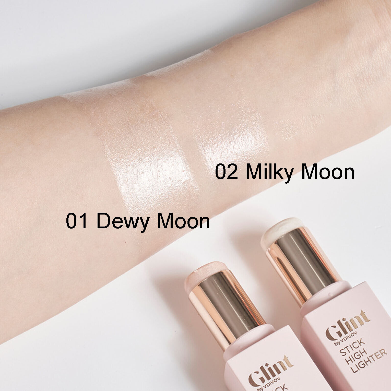 Nhũ Bắt Sáng Dạng Thỏi Glint By Vdivov Stick Highlighter 7g .#03 Rosy Moon