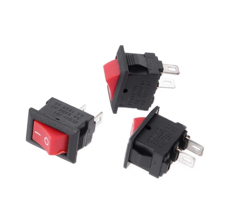 On/Off Rocker Switch Kcd1 3A 250V (Ac)