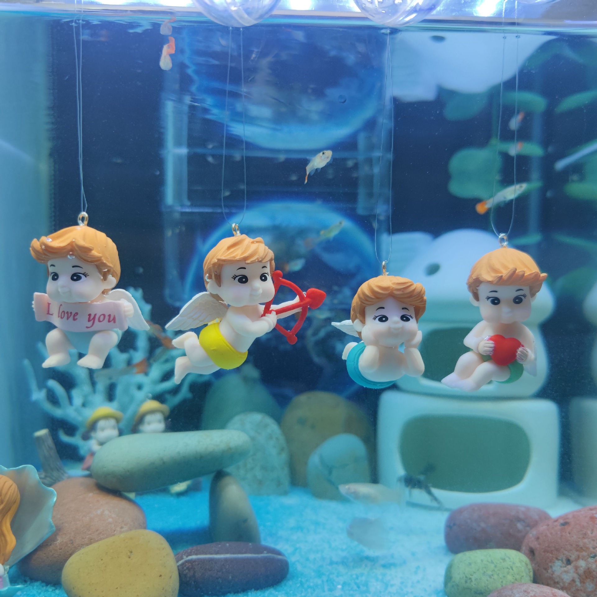 Diver Aquarium Decoration
