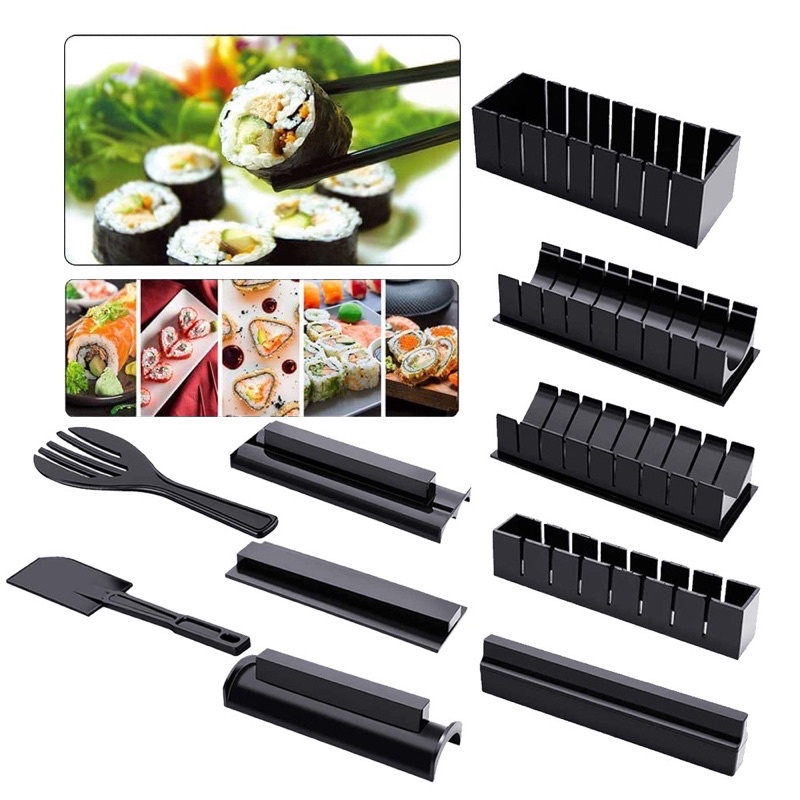 Khuôn làm kimbap 10 chi tiết / khuôn làm cơm cuộn/ khuôn kimbap