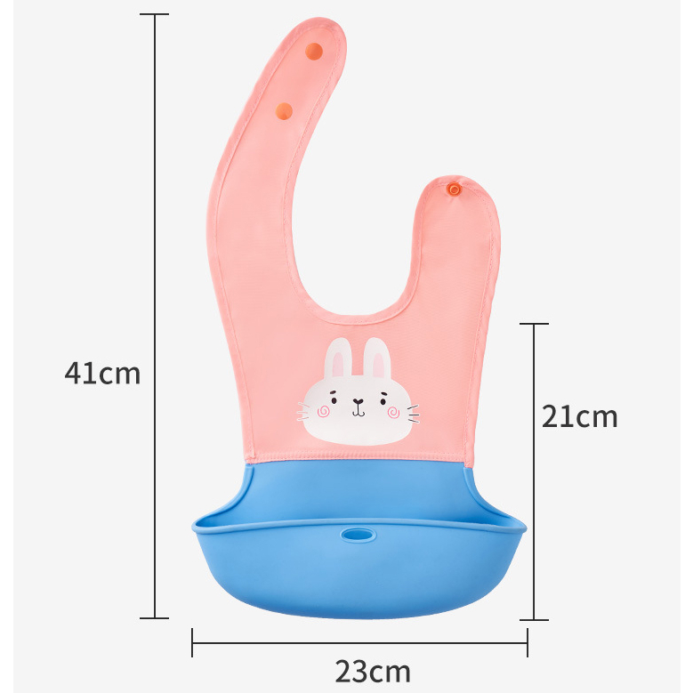 Yếm ăn dặm Silicon cho bé - MomMama
