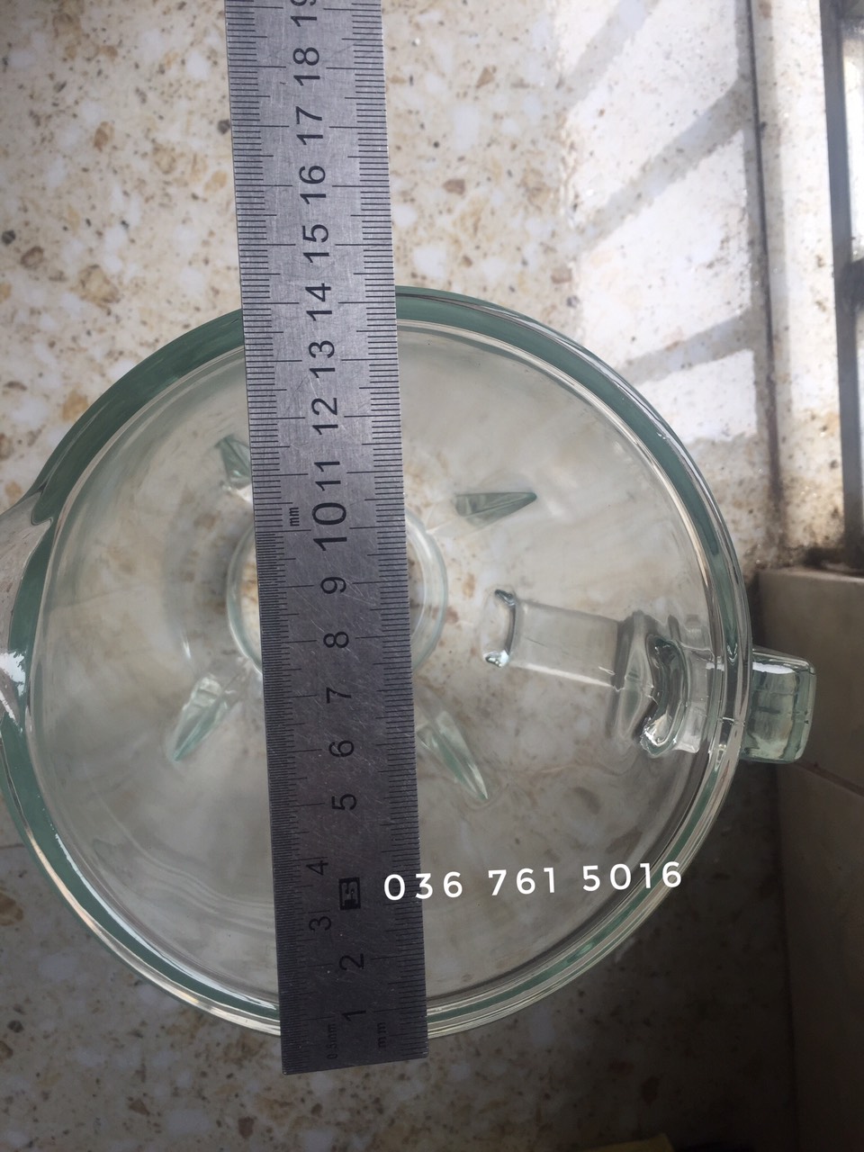 Cối thủy tinh máy xay sinh tố happy cook