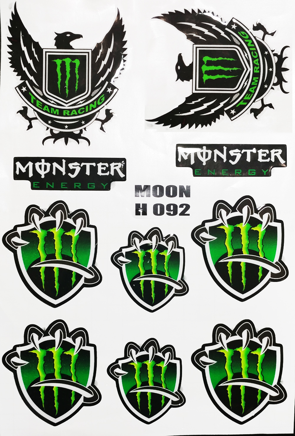 Tem logo nổi cho xe máy monter h092