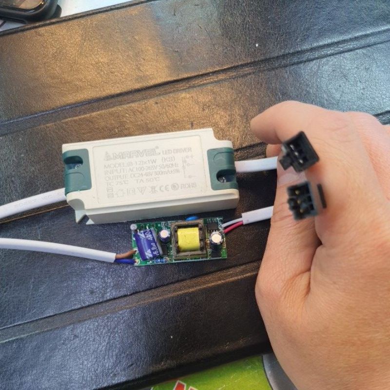 Driver(Chấn Lưu)3 Mầu 8-12W Cho Đèn Led