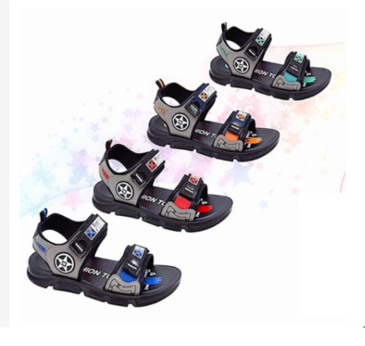 DÉP SANDAL QUAI DÁN ĐẾ EVA SIÊU BỀN BÉ TRAI ( GIAO NGẪU NHIÊN )