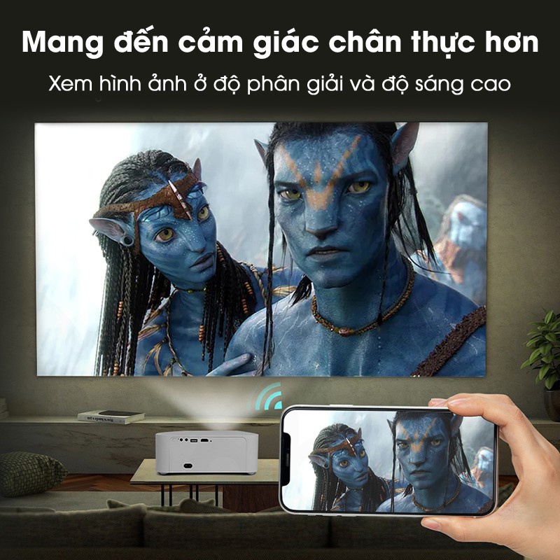 [LAZMALL] Máy chiếu thông minh Wanbo X1 Android - Bảo hành 12 tháng
