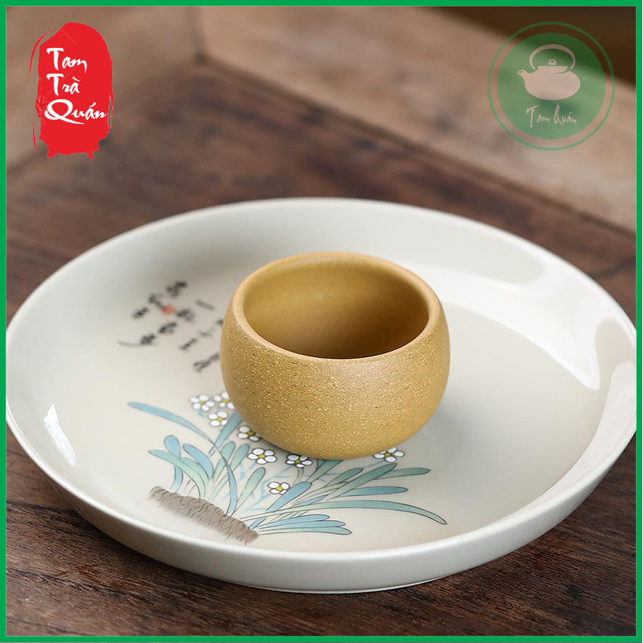 Chén trà tử sa Nghi Hưng 55ml ( nhiều màu )
