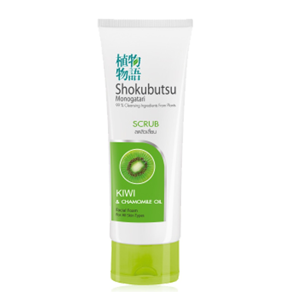 Sữa rửa mặt shokubutsu scrub – 100g