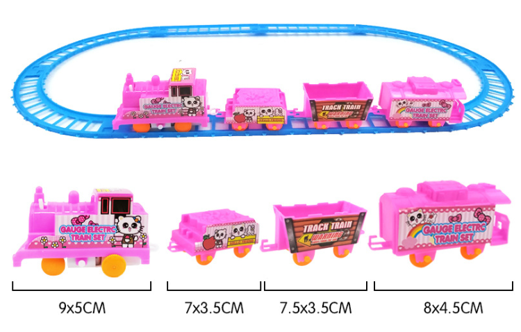 [HCM]Đường ray tàu hoả 3 toa hàng loại đẹp cho bé